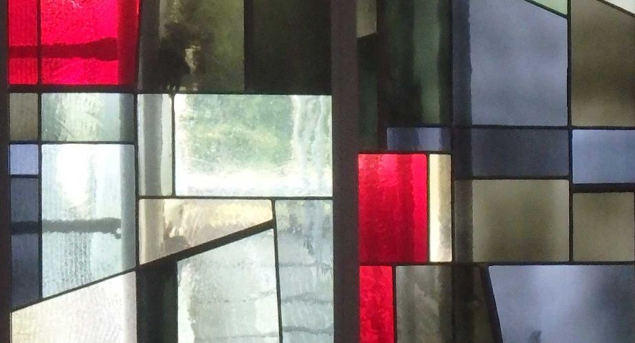 Glaskunst Bleiverglasung mit Echtantikglas, Kirche Dietlikon