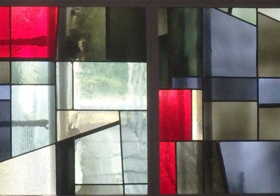 Glaskunst Bleiverglasung mit Echtantikglas, Kirche Dietlikon
