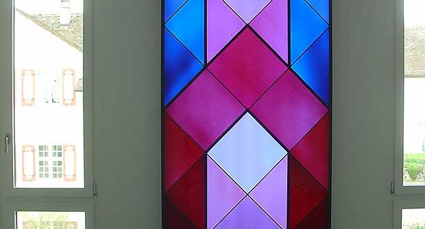 Wandbild aus Glas mit LED-Beleuchtung