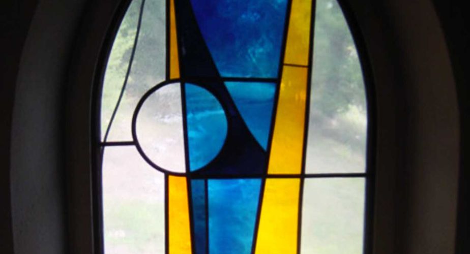Kunstverglasung Enrico Leone Donati, Kirche Lenzerheide