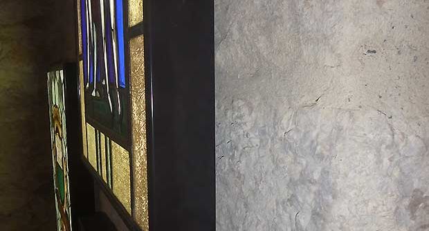 Wappenscheiben mit LED Beleuchtung